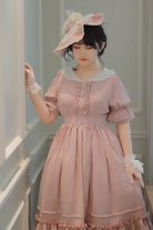 Plus Size Vintage Lolita OP Dress