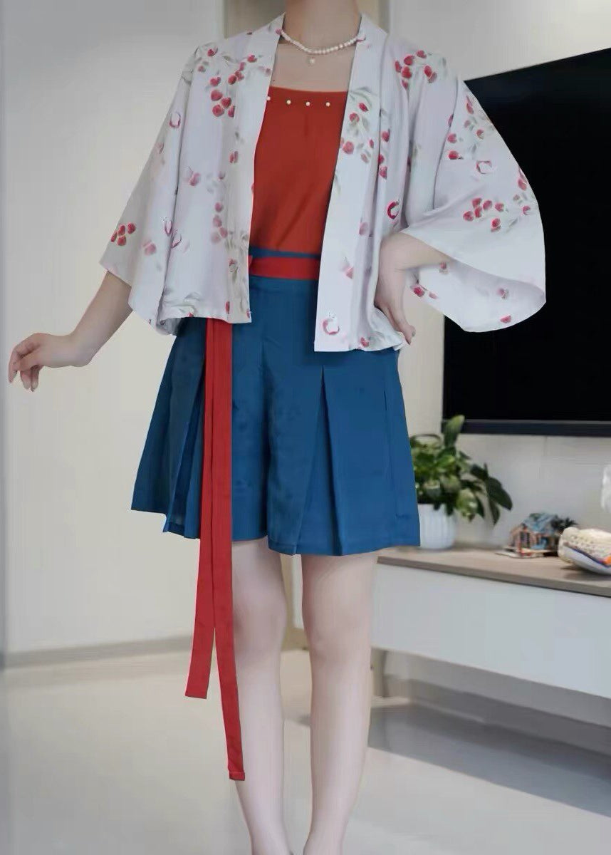 Lychee | 3-Piece Plus Shorts Set (荔枝)