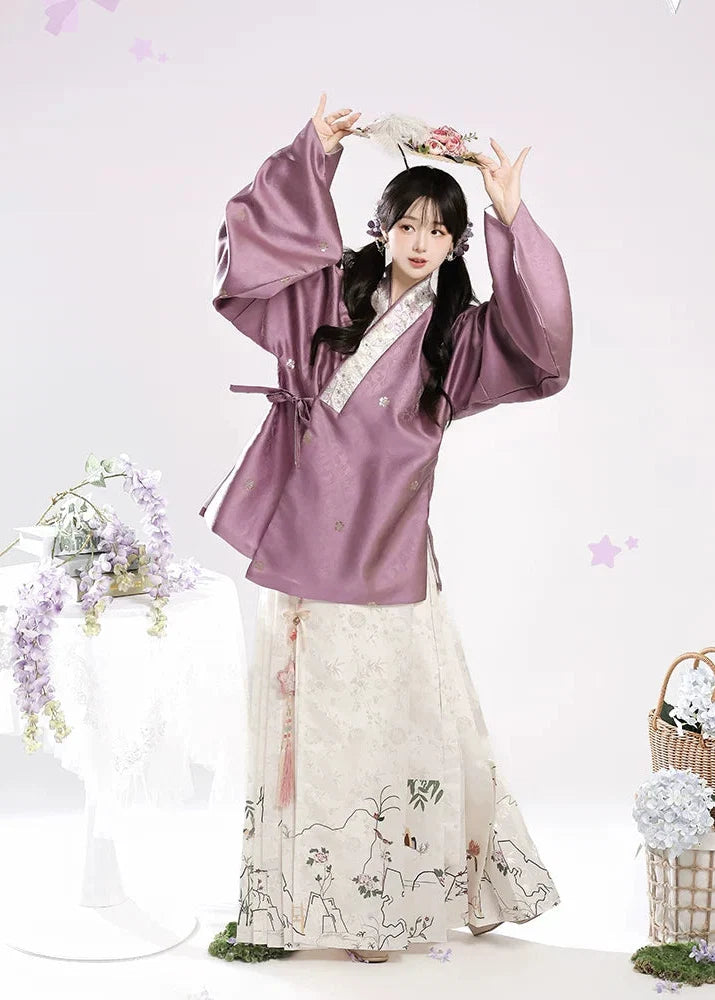 Wild Herbs | 2-Piece Printed Hanfu (百草馨)