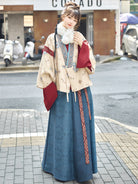 Jin Dynasty Modern Hanfu Jacket and Skirt - Liunian 流年 (Preorder)