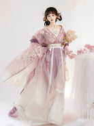 Wei Jin Dynasty Qiyao Ruqun Hanfu | Flower Kite 鸢月