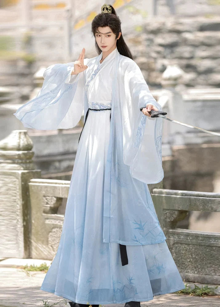 Bamboo River | 3-Piece Unisex Plus Hanfu (潇湘)