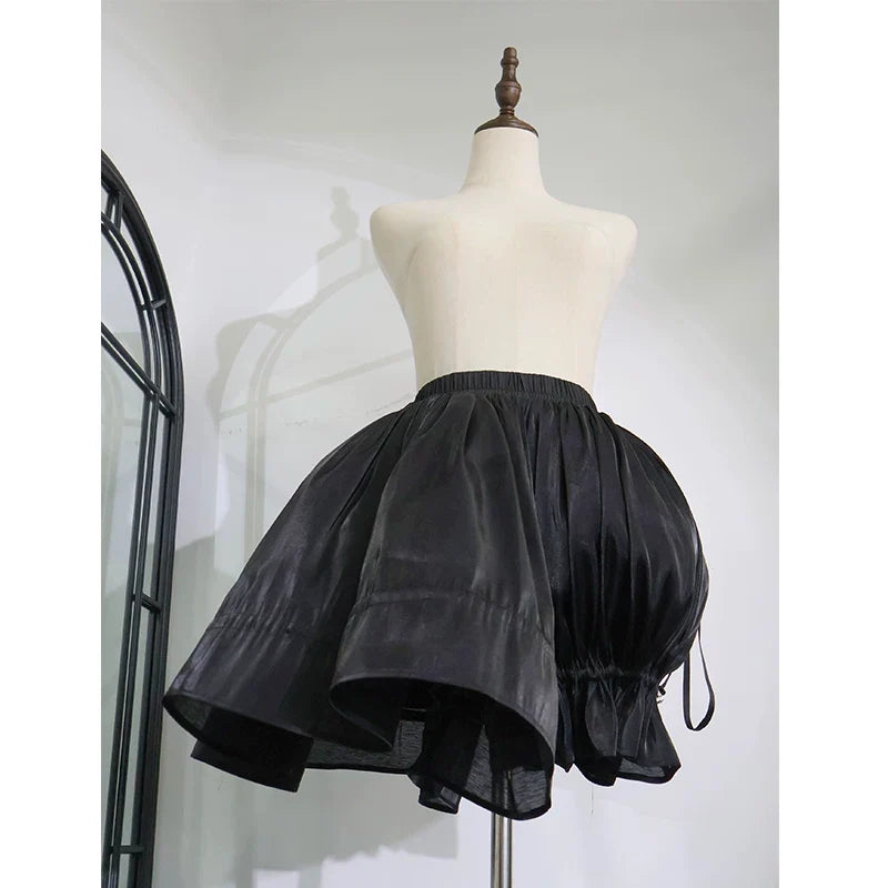 Adjustable Dual-use Lolita Bloomers and Petticoat