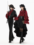 Night & Day Sonata - Ouji Lolita Princess Sleeve Shirt & Pants Set