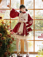 Modern Ming Dynasty Chinese New Year Festival Hanfu | Gallop in Spring 马踏春华
