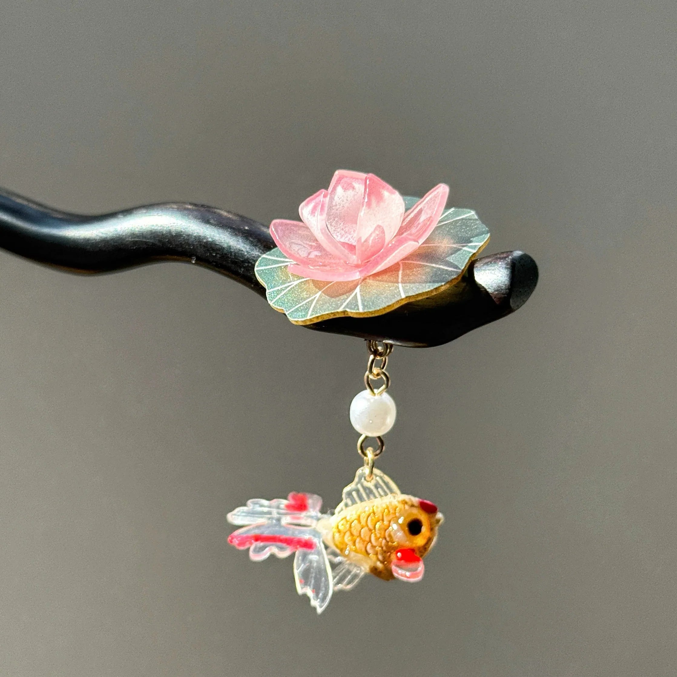 Happy Koi Hair Stick | Ancient Chinese Hair Accessory