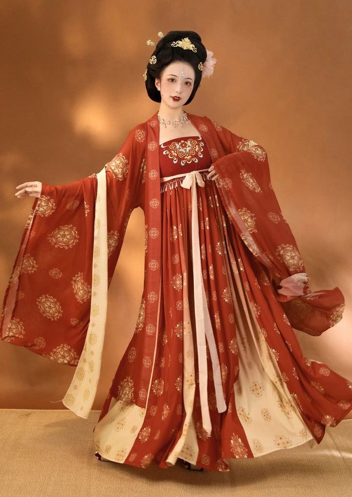 Red Cloud | Red Hanfu Dress (燕云台)