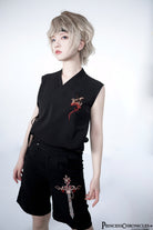 Night Instructions - Ouji Lolita Sleeveless Top