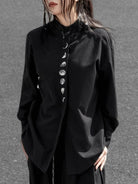 New Chinese Style Moon Phase Long Sleeve Top (Preorder)