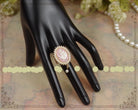 Cameo Lolita Pearl Rings 4 Colors