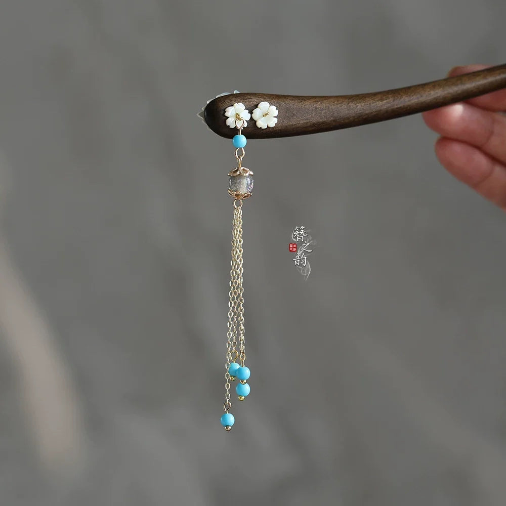 Phoenix Feather Hair Stick | Ancient Chinese Hair Accessory