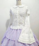 Daily Lolita Splicing Sleeve Shirt