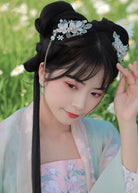 Pear Blossoms | 2-Piece Pear Flower Hairclips (晨留香)
