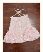 Sleeping Curse - Sweet Lolita Hime Sleeve Halter-neck Blouse