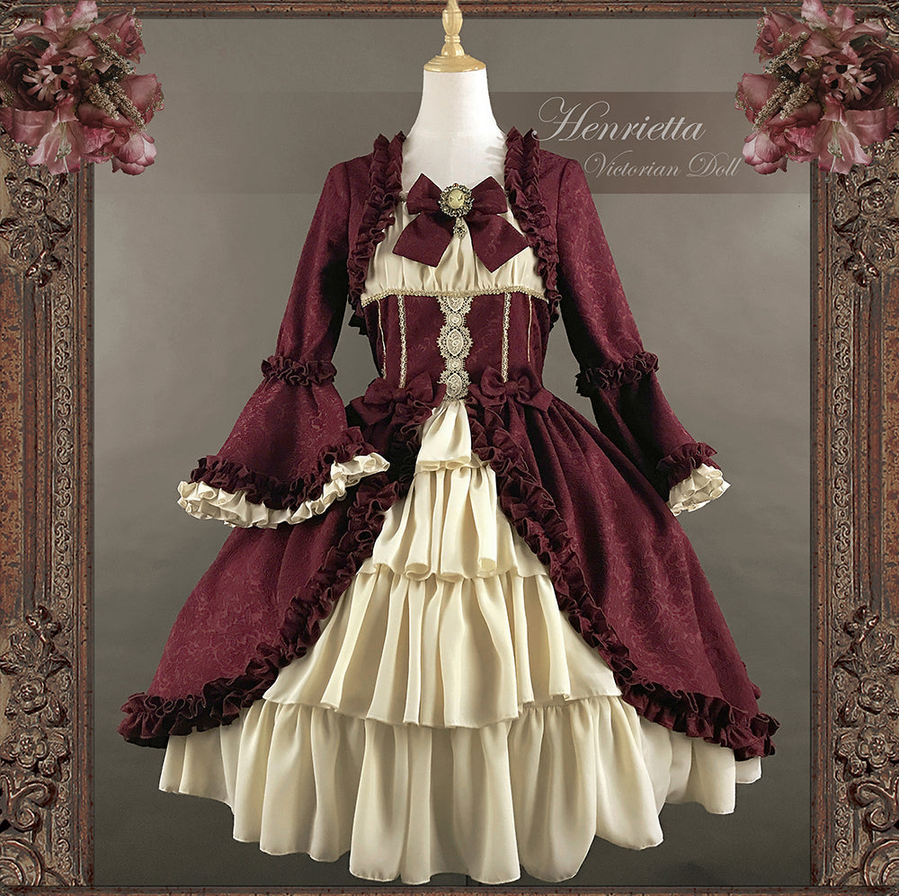 Victoria Doll - Vintage Lolita Dress Multicolor