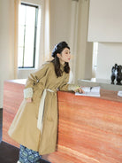 Lang Màn 浪漫 Modernized Tang Dynasty Reversible Yuanlingpao Trench Coat