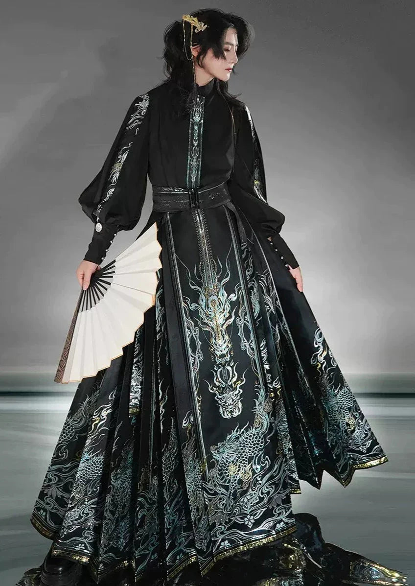Prince of Lan Ling | Modern Unisex Ma Mian Skirt (兰陵王)