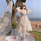 Time Stationery - Elegant Lolita Long Sleeve OP Dress
