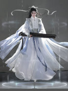 Wanderers Youth 少年游 - Blue and White Unisex Hanfu Set, Ethereal Hanfu Festival (Preorder)