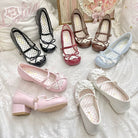 Young Layla - Vintage Lolita Shoes Low Heel Butterfly Shoes