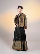 Chinese Blouse & Mamian Skirt Outfit | Bagel 贝果