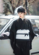 Su Yu | 5-Piece Lace Asian Kimono (素羽)