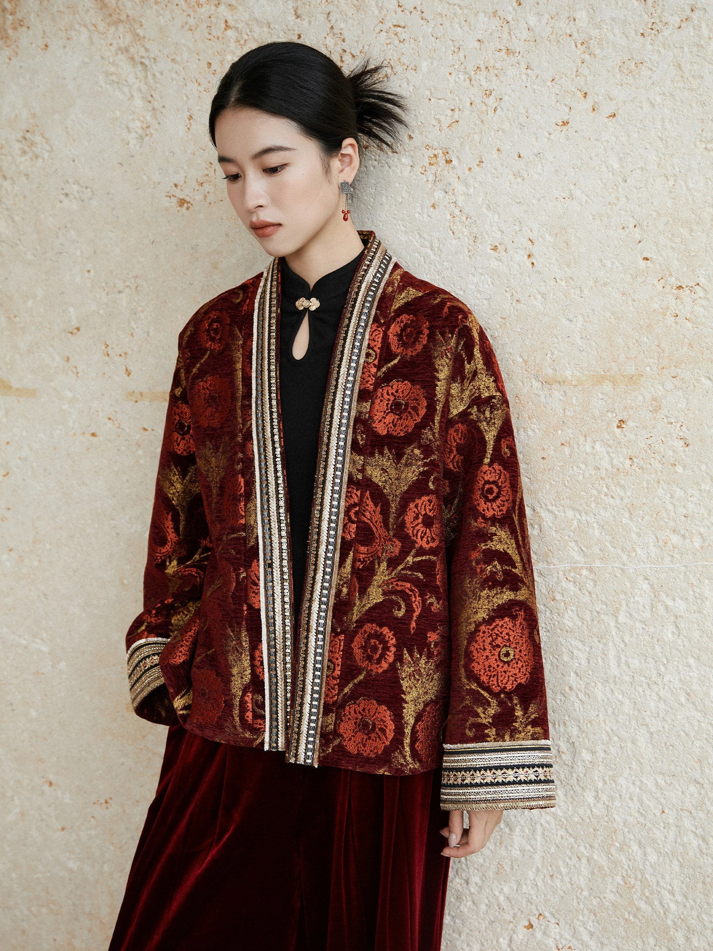New Chinese Style Jacket - Yanying 烟景