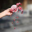 Plum Flowers and Umbrella Hair Stick | Ancient Chinese Hair Accessory