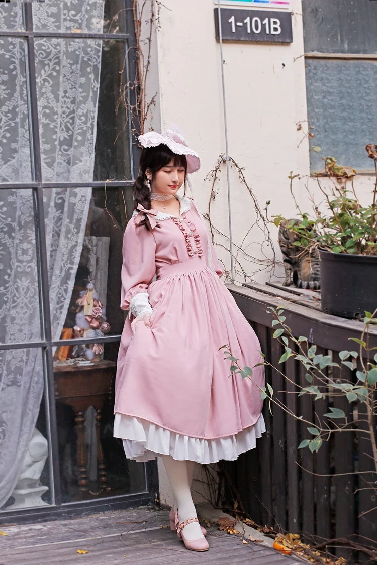 Lola's Diary - Multicolors Classic Lolita Plus Size OP Dress