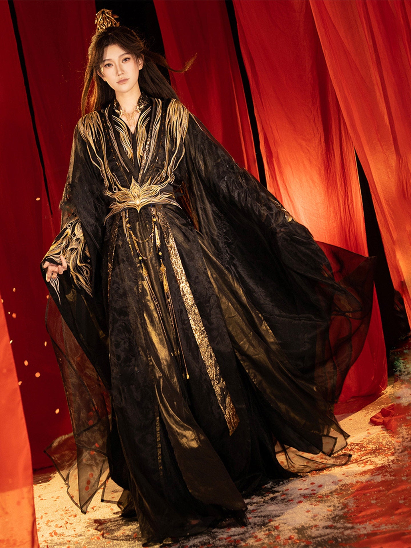 Wei Jin Dynasty Men and Women Qiyao Ruqun Hanfu | Cangming 苍溟