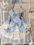 Cloris's Kiss - Gorgeous Sweet Lolita OP Dress, Detachable Hand Sleeves