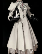 Full Moon Charm - Gothic Lolita OP Dress Dark Themed Dress Short Style