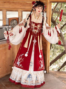 Ming Dynasty Chinese New Year Festival Hanfu | Little Deity 小神仙