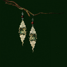 Auspicious Clouds Mythical Creature Earrings | Hanfu Jewelry