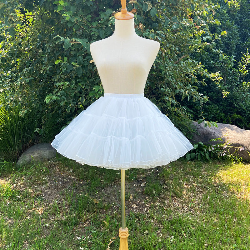 Lolita White A-Line Shape Petticoat