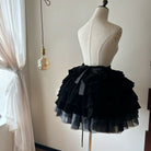 A Tiny Cake - Doll-like Velvet Lolita Skirt, Tiered Skirt