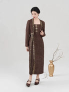 Song Dynasty Modern Hanfu - Autumn Mocha 秋褐 (Preorder)