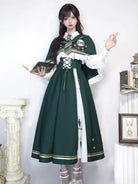 Time Traveler - Winter Lolita Strap Skirt Long Sleeve Shirt