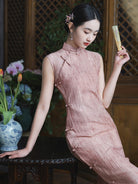 Sleeveless Midi Cheongsam | Roseclouds
