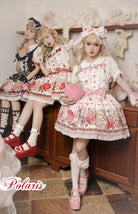Rabbit Berry Gift Box - Sweet Lolita Salopette and Dress Set