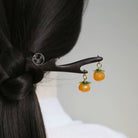 Hanging Pumpkins Hair Stick | Traditional Chinese Hair Accessory