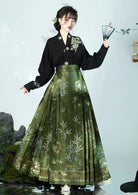 Bamboo Shadow | Modern Ma Mian Skirt Set (竹影)