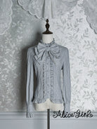 Duke of Victoria - Classic Lolita Striped Blouse