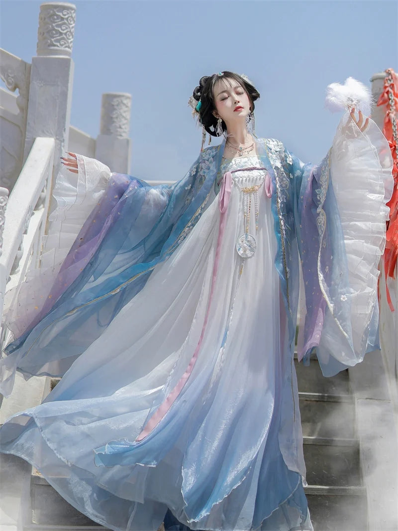 Qingyu Fairy 青羽仙子 - Tang Dynasty Style Qixiong Ruqun