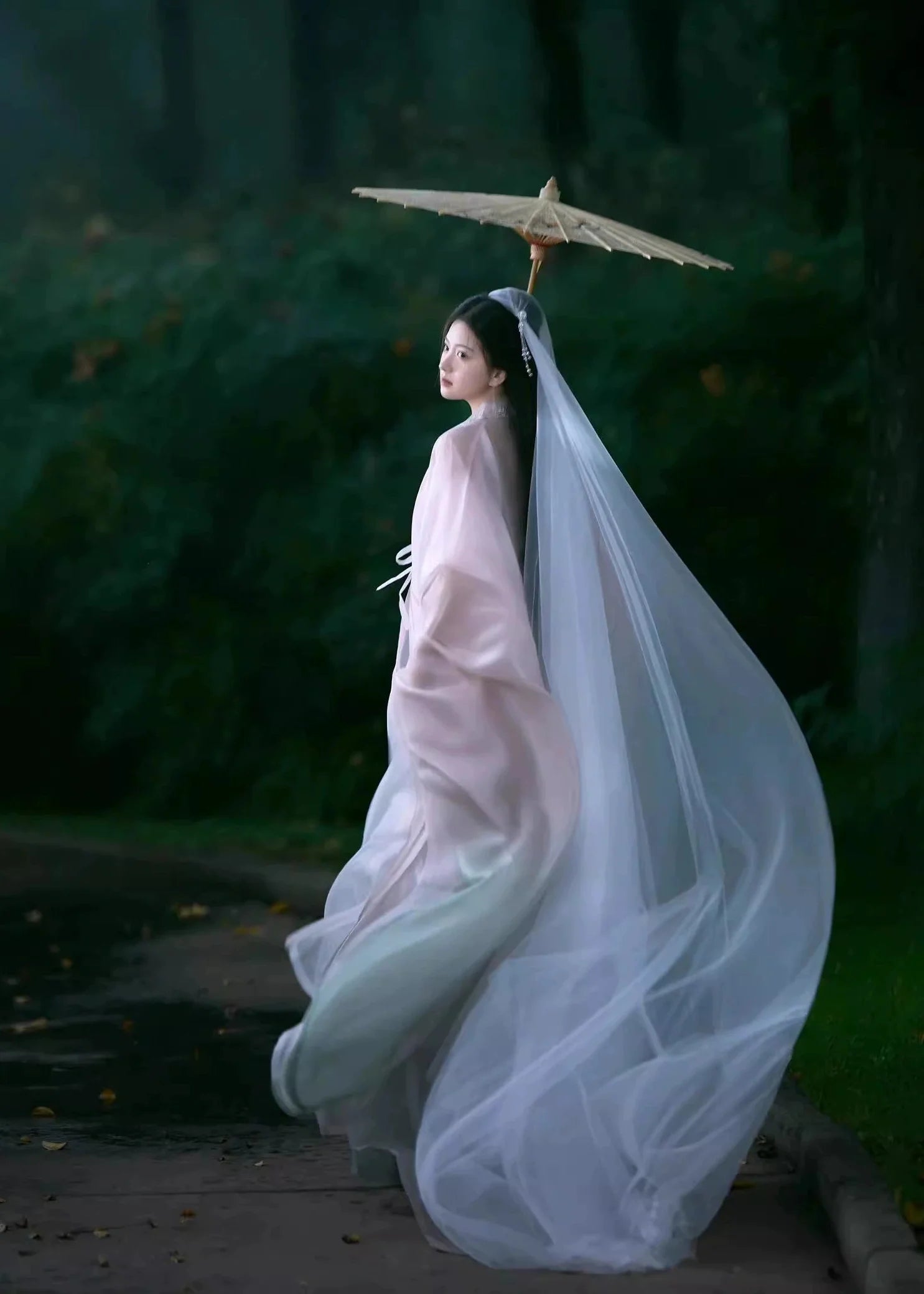 Jade Guanyin | 4-Piece Hanfu (玉观音)