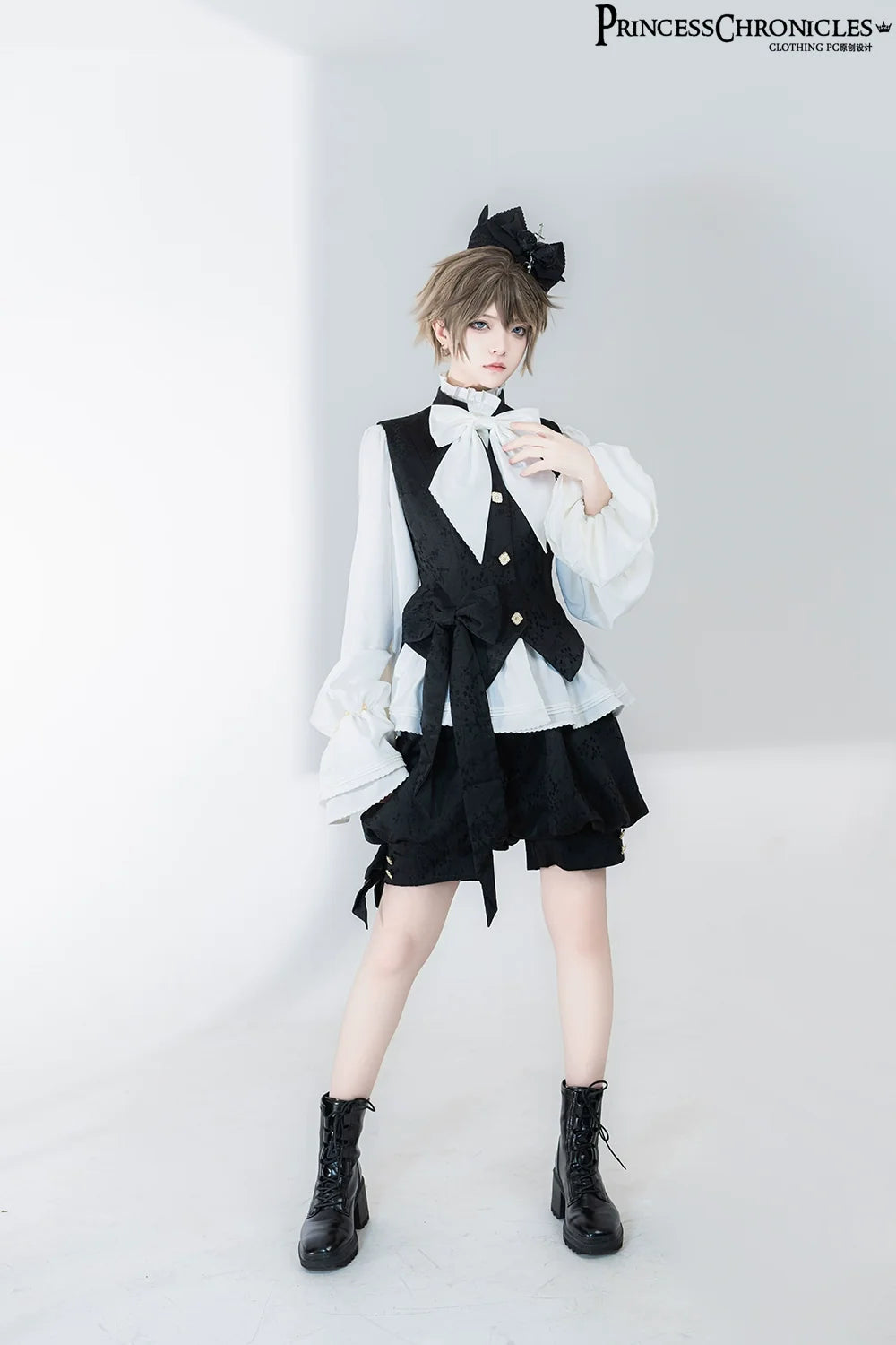 Hunting Rabbit 2.0 - Ouji Lolita Retro Cool Prince Shirt