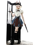 Fairyland Train Conductor - Punk Lolita Skirt Suit