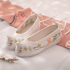 Azure Grace | Embroidered Shoes(青颜）