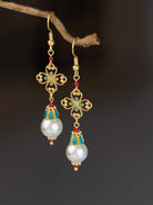 Joy of Life Antique Earrings | Hanfu Jewelry