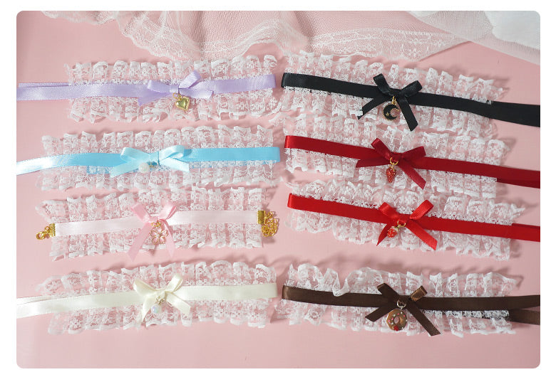 Retro Lolita Bow Bracelet